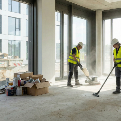 Bauentreinigung Ende