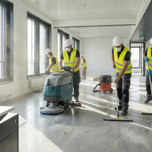 Baufeinreinigung (nach Fertigstellung)