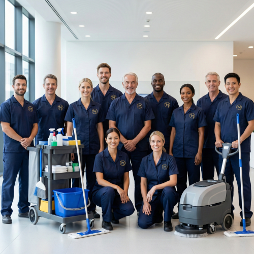 Das Team der TM Gebäudereinigung Osnabrück